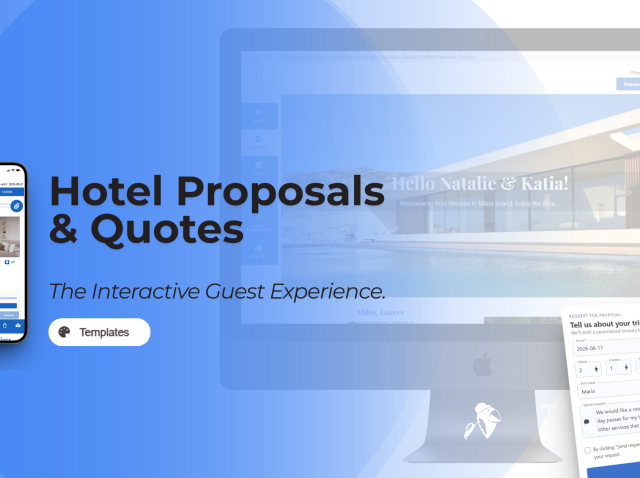 Hotel Proposals & Quotes.The Interactive Guest Experience Blog Banner.