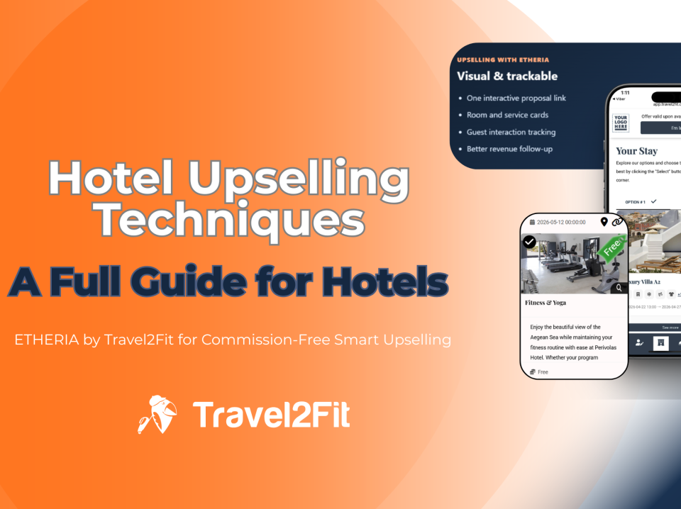 Hotel Upselling:Full Guide For Hotels Blog Banner for EN & GR Post